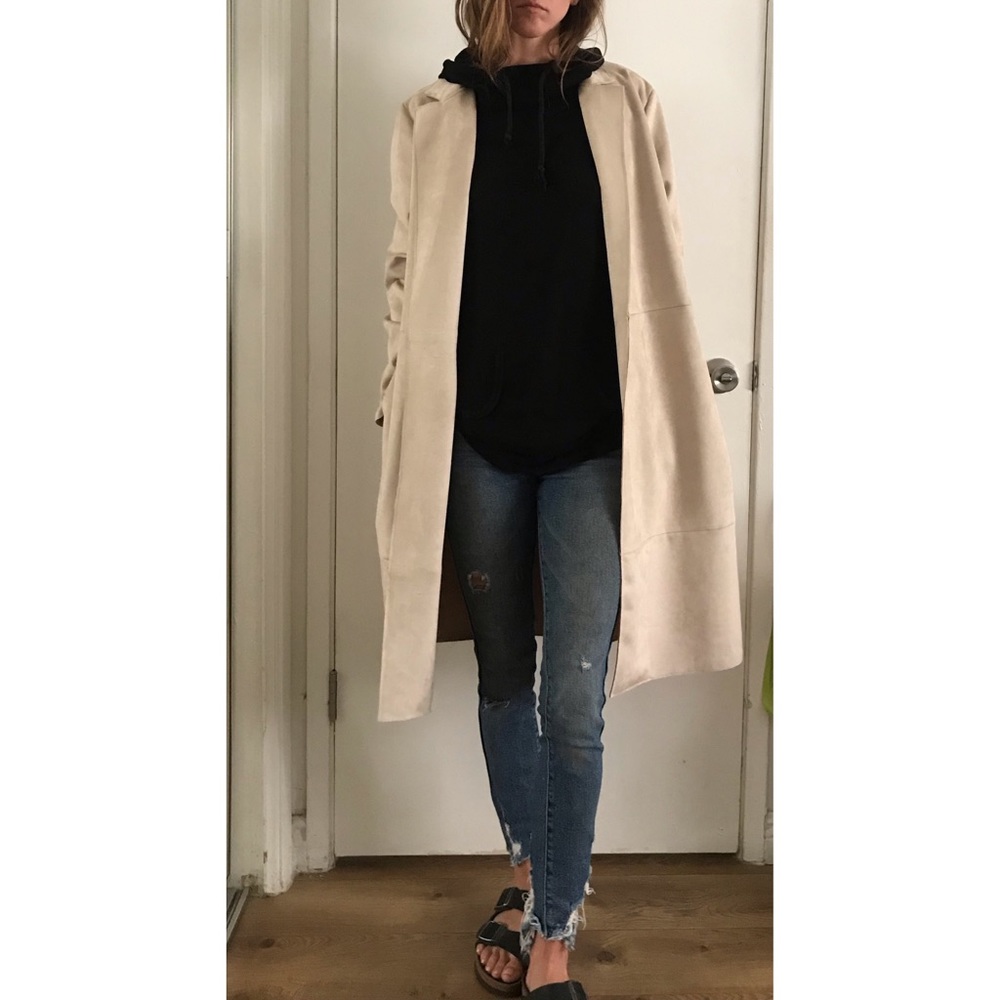Marc New York Suede Coat - Picture 3 of 5